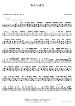 Tchfunkta Stanton Moore Full Drum Transcription / Drum Sheet Music COPYDRUM