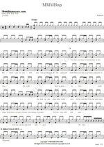 MMMBop Hanson Full Drum Transcription / Drum Sheet Music COPYDRUM