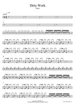 Dirty Work Aespa Full Drum Transcription / Drum Sheet Music COPYDRUM