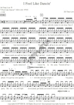 I Feel Like Dancin' All Time Low Full Drum Transcription / Drum Sheet Music COPYDRUM