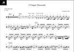 5 Finger Discount Choking Victim Full Drum Transcription / Drum Sheet Music Drum Sheet MX