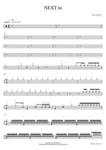 Next to (NEXT to) Yoo Dabing Band (유다빈밴드) Full Drum Transcription / Drum Sheet Music COPYDRUM