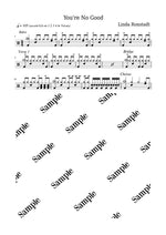 You're No Good Linda Ronstadt Full Drum Transcription / Drum Sheet Music KiwiDrums