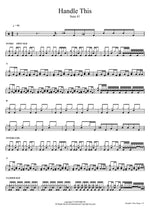 Handle This Sum 41 Full Drum Transcription / Drum Sheet Music COPYDRUM