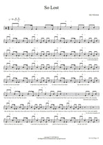 So Lost Ady Suleiman Full Drum Transcription / Drum Sheet Music COPYDRUM