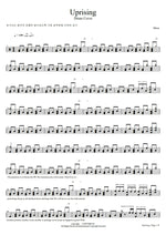 Uprising (COOP3RDRUMM3R Drum Cover) Muse Full Drum Transcription / Drum Sheet Music COPYDRUM