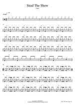 Steal the Show Lauv Full Drum Transcription / Drum Sheet Music COPYDRUM