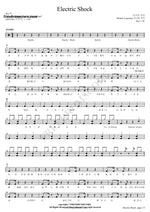 Electric Shock f(x) (에프엑스) Full Drum Transcription / Drum Sheet Music COPYDRUM