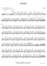 Haruka (遥か) "Distant" Tokio (トキオ) Full Drum Transcription / Drum Sheet Music COPYDRUM