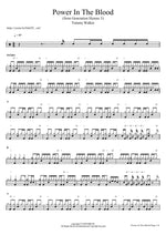 Power In The Blood (from Generation Hymns 3) Tommy Walker Full Drum Transcription / Drum Sheet Music COPYDRUM
