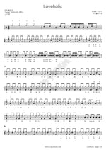 Loveholic (Loveholic) Loveholic (러브홀릭) Full Drum Transcription / Drum Sheet Music COPYDRUM