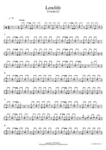 Lowlife YUNGBLUD Full Drum Transcription / Drum Sheet Music COPYDRUM