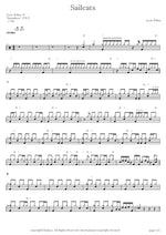 Sailcats Scott wilkie Full Drum Transcription / Drum Sheet Music COPYDRUM