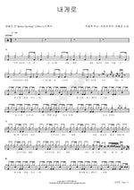 Come to Me (내게로) Jang Hye Jin (장혜진) Full Drum Transcription / Drum Sheet Music COPYDRUM