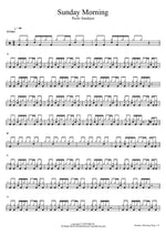 Sunday Morning Paolo Sandejas Full Drum Transcription / Drum Sheet Music COPYDRUM