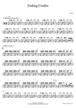 Ending Credits Opeth Full Drum Transcription / Drum Sheet Music COPYDRUM