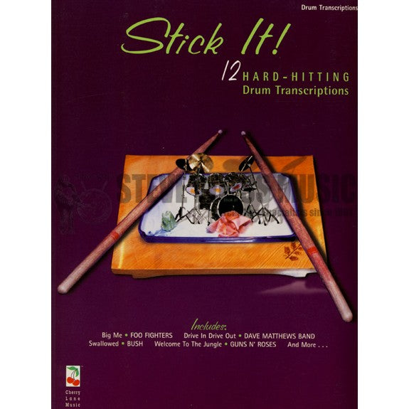 Swallowed - Bush - Collection of Drum Transcriptions / Drum Sheet Music - Cherry Lane Music SI12HHDT