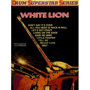 Radar Love - White Lion - Collection of Drum Transcriptions / Drum Sheet Music - Warner Bros. DSSWL