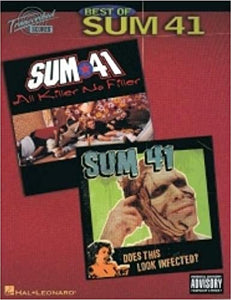 No Reason - Sum 41 - Collection of Drum Transcriptions / Drum Sheet Music - Hal Leonard BOS41TS