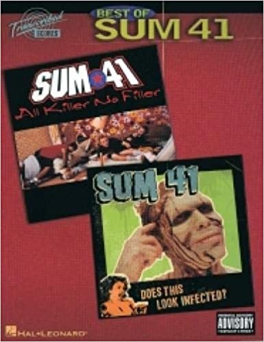 Pieces - Sum 41 - Collection of Drum Transcriptions / Drum Sheet Music - Hal Leonard BOS41TS
