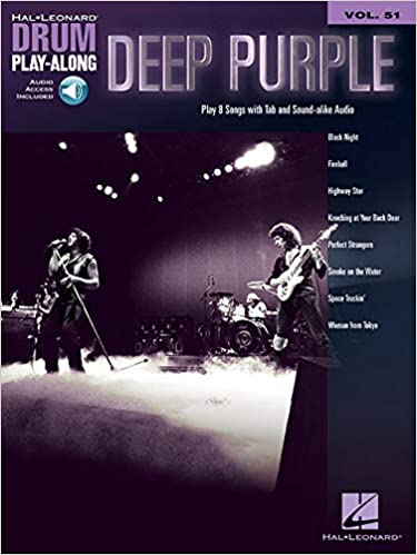 Deep Purple Drum Play-Along Volume 51 publication cover