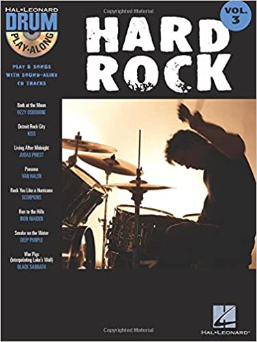 Hard Rock Drum Play-Along Volume 3 publication cover
