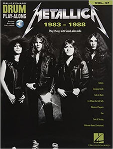 Seek & Destroy - Metallica - Collection of Drum Transcriptions / Drum Sheet Music - Hal Leonard M83-88DPA