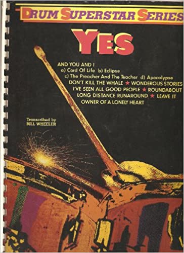 Roundabout Long Distance Runaround - Yes - Collection of Drum Transcriptions / Drum Sheet Music - Warner Bros. YDSS