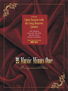Summertime - Greg Burrows Quintet - Collection of Drum Transcriptions / Drum Sheet Music - Music Minus One OSGBQ