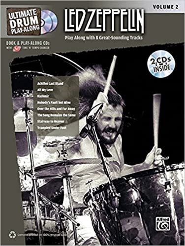 Kashmir - Led Zeppelin - Collection of Drum Transcriptions / Drum Sheet Music - Alfred Music LZUDPV4