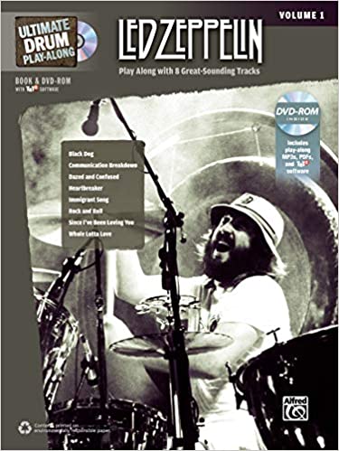 Heartbreaker - Led Zeppelin - Collection of Drum Transcriptions / Drum Sheet Music - Alfred Music LZUDP
