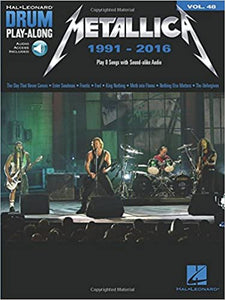Fuel - Metallica - Collection of Drum Transcriptions / Drum Sheet Music - Hal Leonard M91-16DPA
