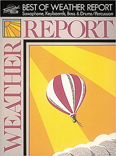 Young and Fine - Weather Report - Collection of Drum Transcriptions / Drum Sheet Music - Hal Leonard BOWRTS