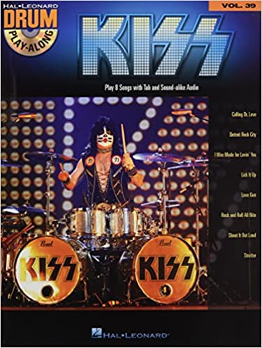 Kiss Drum Play-Along Volume 39 publication cover