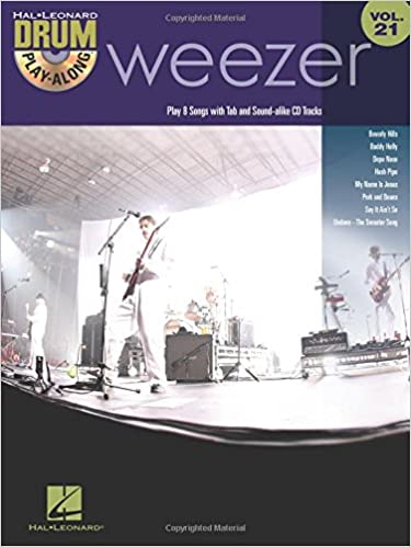 Weezer Drum Play-Along Volume 21 publication cover