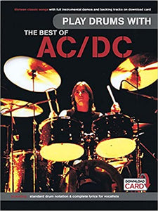 Play Drums with The Best of AC/DC publication cover
