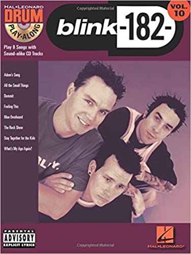 Adam's Song - Blink 182 - Collection of Drum Transcriptions / Drum Sheet Music - Hal Leonard B182DPA