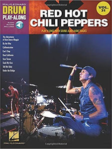 Red Hot Chili Peppers Drum Play-Along Volume 31 publication cover