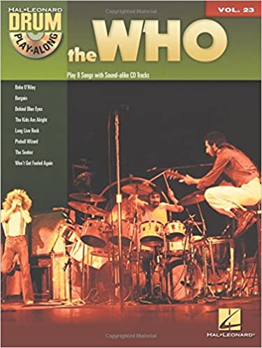 The Who Drum Play-Along Volume 23 publication cover