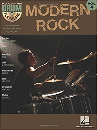 Modern Rock Drum Play-Along Volume 4 publication cover