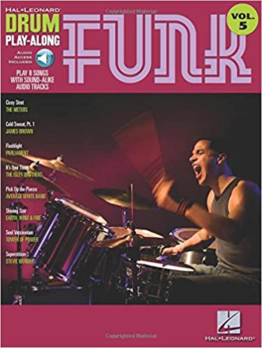 Funk Drum Play-Along Volume 5 publication cover