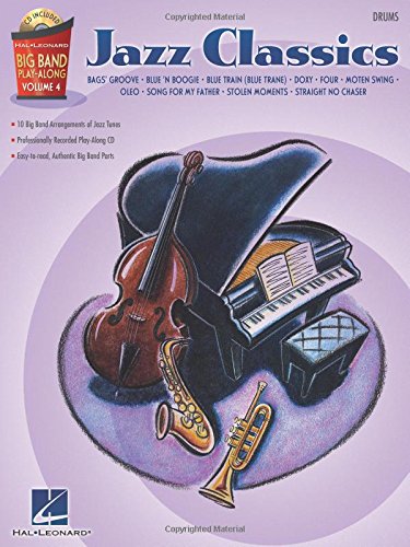 Jazz Classics – Drums - Big Band Play-Along Volume 4 publication cover