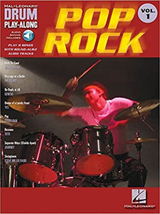 Pop/Rock Drum Play-Along Volume 1 publication cover