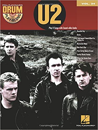 U2 Drum Play-Along Volume 34 publication cover