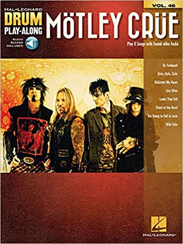Dr. Feelgood - Mötley Crüe - Collection of Drum Transcriptions / Drum Sheet Music - Hal Leonard MCDPA