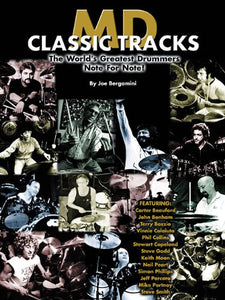 MD Classic Tracks: The World’s Greatest Drummers Note for Note! publication cover