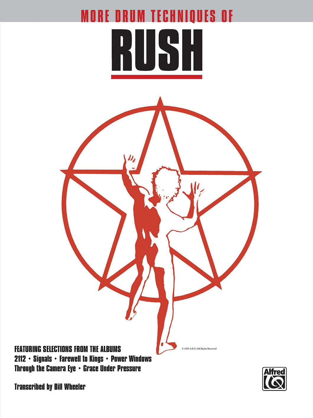 2112 (Complete Suite) - Rush - Collection of Drum Transcriptions / Drum Sheet Music - Alfred Music MDTRDT