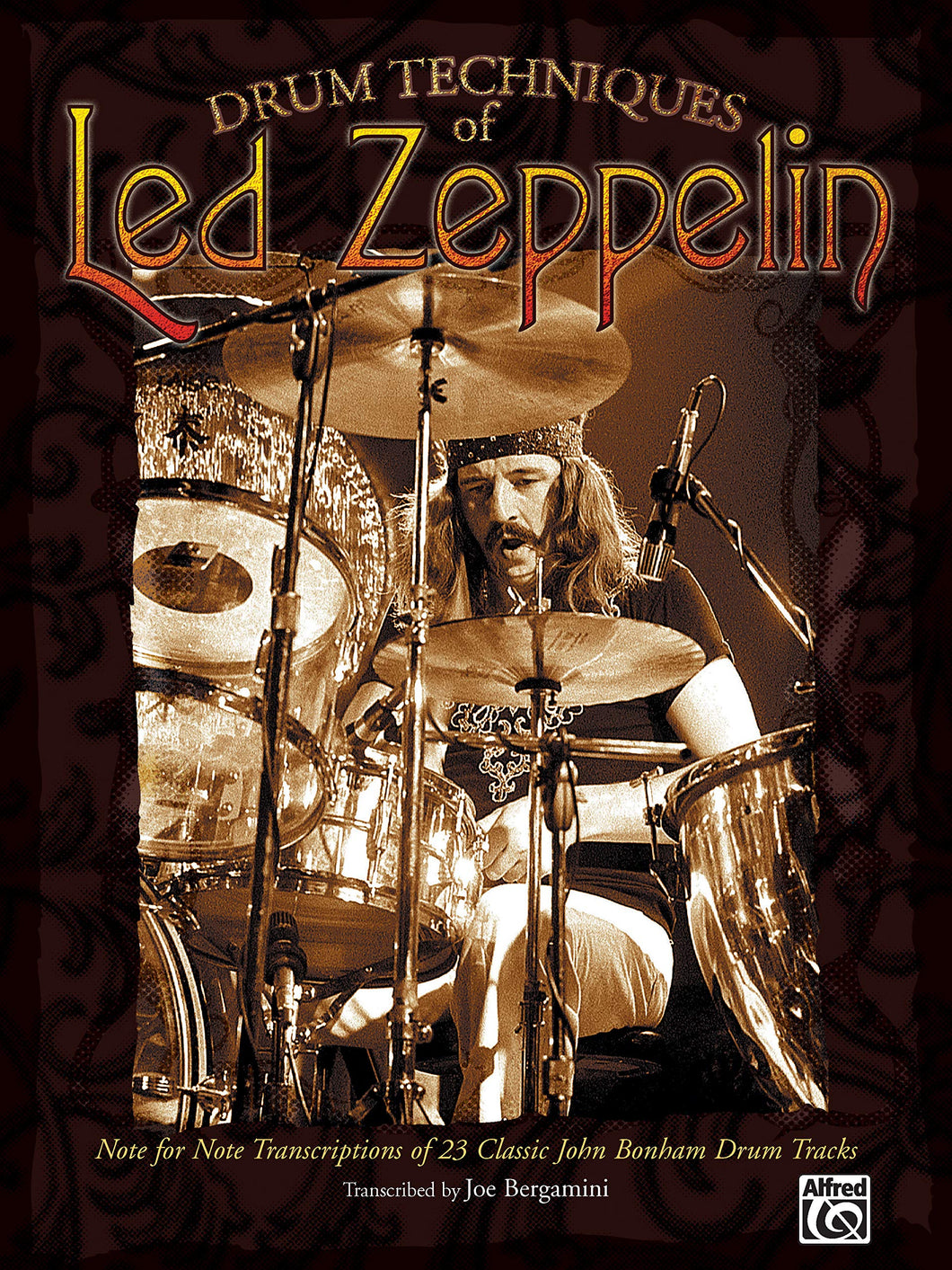 The Wanton Song - Led Zeppelin - Collection of Drum Transcriptions / Drum Sheet Music - Alfred Music DTLZNFNT