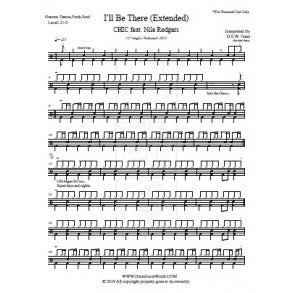 I'll Be There - Chic - Full Drum Transcription / Drum Sheet Music - DrumScoreWorld.com