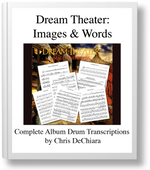 Dream Theater: Images & Words (Complete Album Drum Transcriptions) publication cover